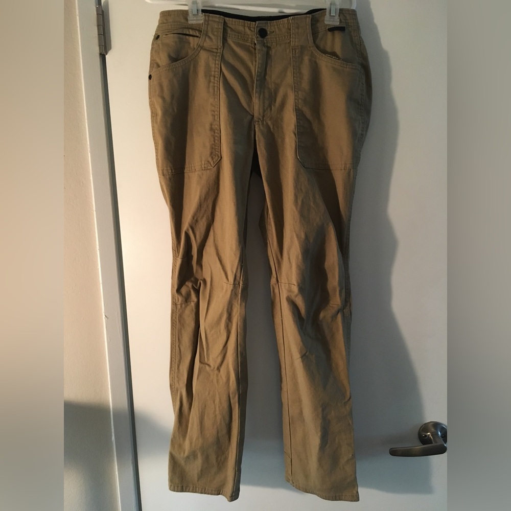 Wrangler Women’s Khaki Straight-leg Pants Sz. 12